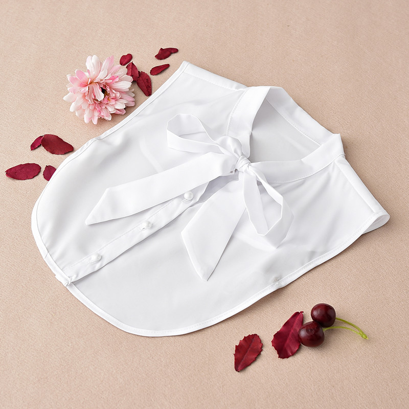 Women's Fake Collar All-match Fake Collar Korean Style White Shirt Collar Autumn and Winter Shirt Fake Collar Korean Style Decorative Accessories Collar