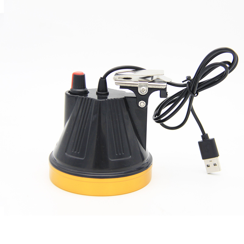 Fisherman's Treasure usb fishing lamp holder external charging treasure blue light lamp holder dimming lamp outdoor night fishing lamp yellow white light