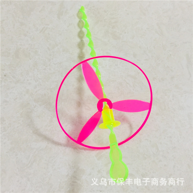 Large Flying Fairy hand push flying saucer bamboo dragonfly Frisbee children's activities small gifts nostalgic traditional toys wholesale