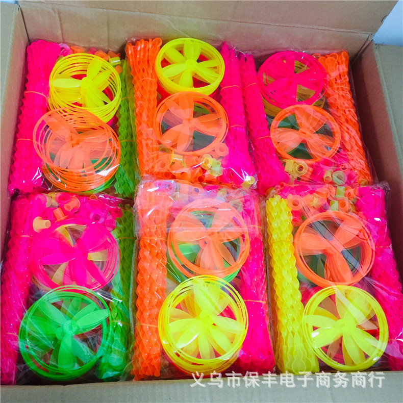 Large Flying Fairy hand push flying saucer bamboo dragonfly Frisbee children's activities small gifts nostalgic traditional toys wholesale