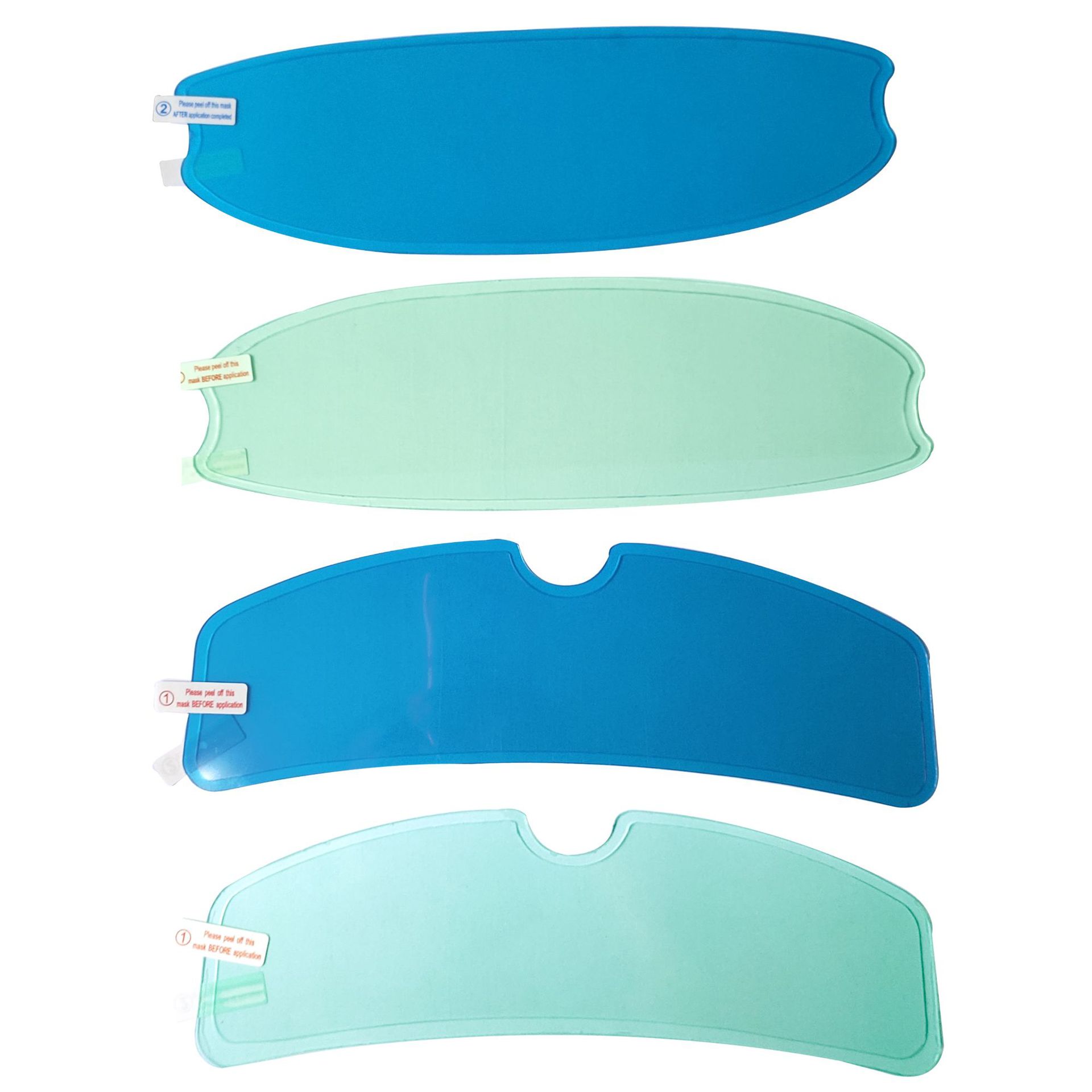 Helmet Anti-fog Film Motorcycle Helmet Rain-proof Anti-fog Film Electric Vehicle Helmet Rain-proof Anti-fog Film Helmet Rain-proof Film