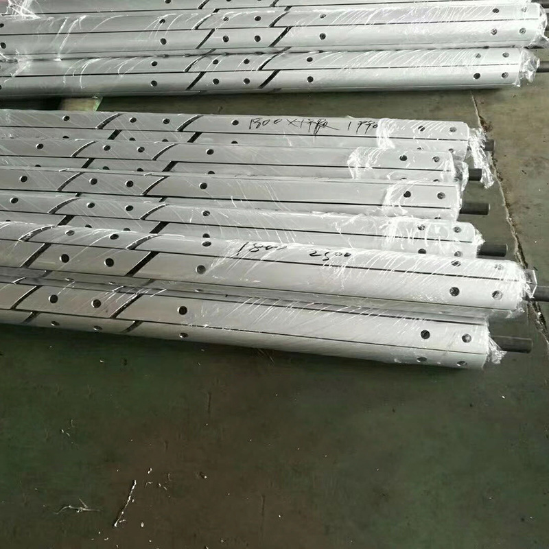 Opening Roller Aluminum Alloy Opening Roller Textile Printing and Dyeing Equipment Accessories Stainless Steel Opening Roller Flattening Roller