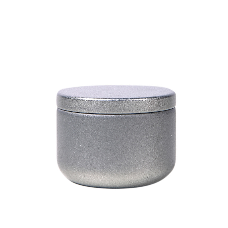 Tea Can Small Portable Mini Iron Can Round Small Tea Can Tinplate Can Tea Box Iron Box Small Can Wholesale