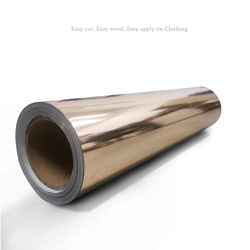 Pu Soft Metal Lettering Film Glossy Heat Transfer Mirror Heat Transfer Film Laser Hot Stamping Paper Heat Transfer Clothing Engraving Film