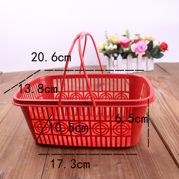 0.50 kg-6.00 kg plastic hand-held fruit basket Strawberry Basket fruit picking blue longan fig Cherry granulated sugar orange basket
