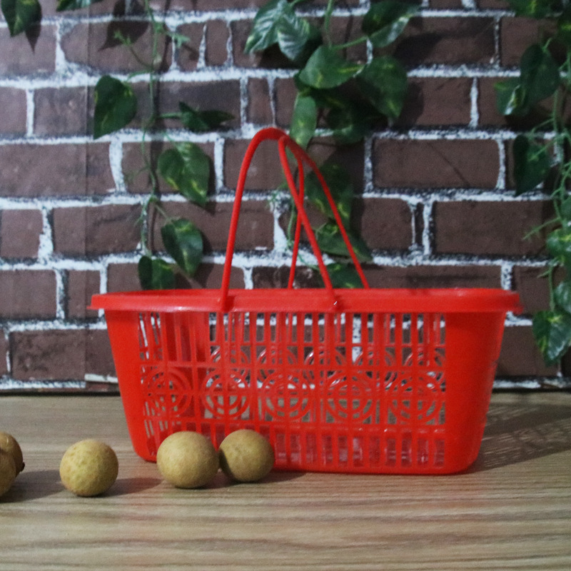 White Strawberry Basket portable Bayberry basket Mulberry basket picking basket sugar orange basket fruit basket wholesale