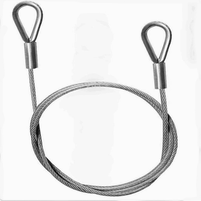 Self-Produced and Sold Various Specifications of 304/316 Stainless Steel Wire Ropes, Colorfuled Rubber-Coated Wire Ropes, High Quality and Low Price