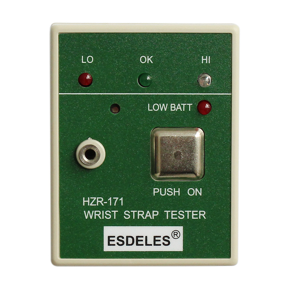 Factory Production in stock Anti-static Wrist Band Tester ESDELESHZR-171 Electrostatic Ring Detector
