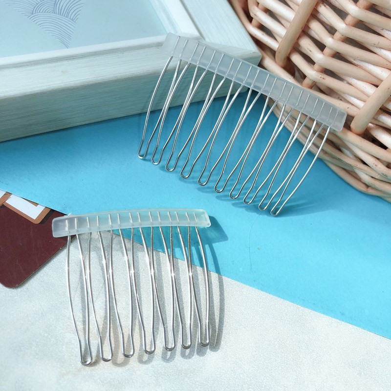 7-зубый 10-зубый корейский стиль аксессуары для волос из нержавеющей стали