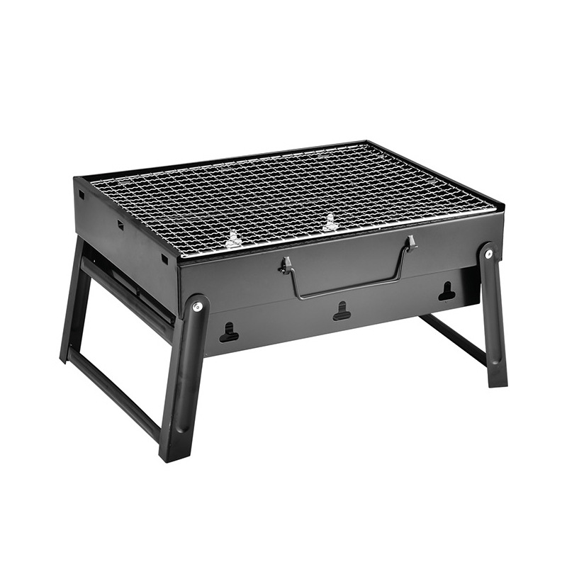 Folding Barbecue Grill Thickened Barbecue Outdoor Barbecue Grill Portable Barbecue Household Charcoal Carbon Grill BBQ