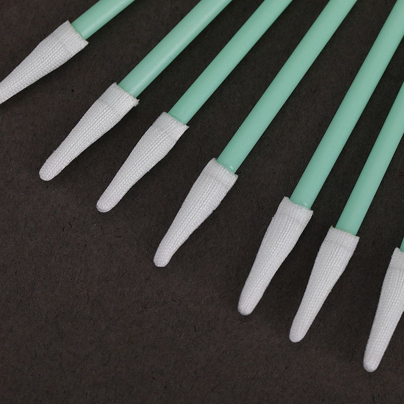 655A polypropylene Rod dust-free cleaning cloth cotton swab lens printer soft pointed wiping stick wholesale manufacturer