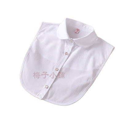 Women's Fake Collar All-match Fake Collar Korean Style White Shirt Collar Autumn and Winter Shirt Fake Collar Korean Style Decorative Accessories Collar
