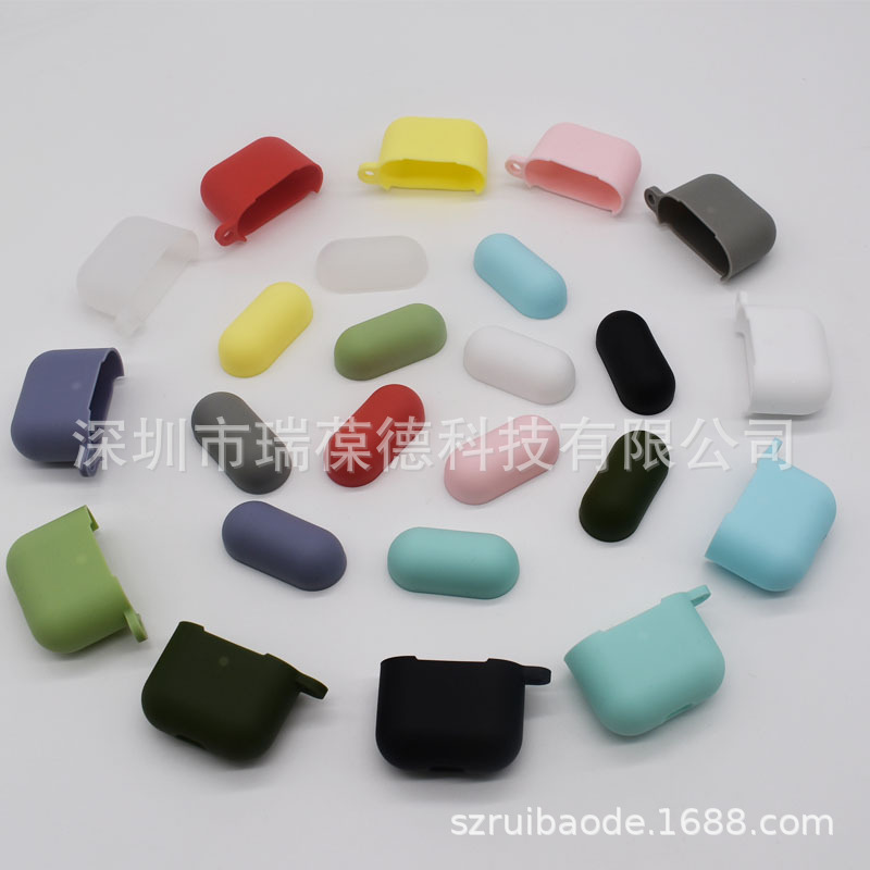 Suitable for Huaqiangbei 4Th Generation Pro4Th Generation Protective Cover Case Apple Bluetooth Headset Protective Cover 4Th Generation Headphone Cover