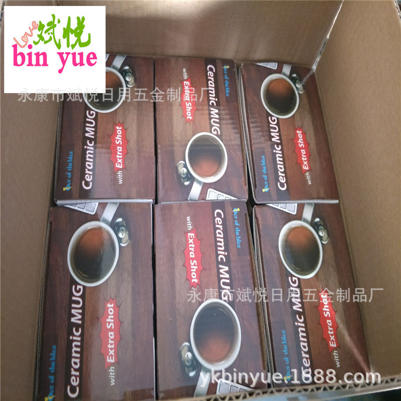 Factory Direct Supply 1 oz stainless steel wine pot mug leather cover suit gift