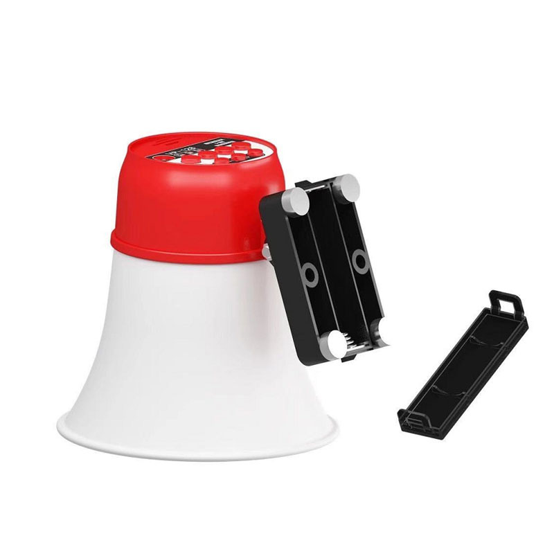 Lithium battery rechargeable car megaphone recording peddling speaker propaganda amplifier speaker plug U disk strong magnetic