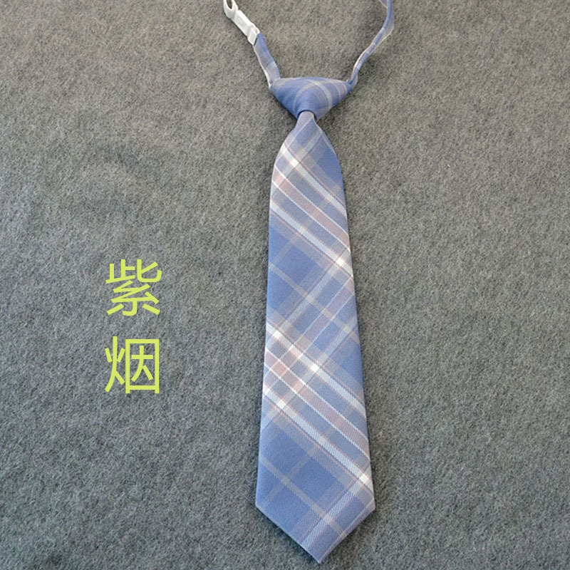 Factory spot JK Japanese college style free plaid tie uniform small accessories sailor suit plaid tie
