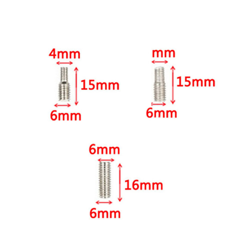 Car Universal Roof Radio Antenna 9- 11-16inch Am/Fm Modified Antenna Rod with 3 Screws