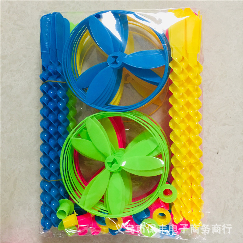 Large Flying Fairy hand push flying saucer bamboo dragonfly Frisbee children's activities small gifts nostalgic traditional toys wholesale