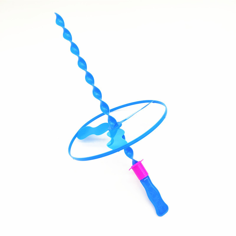 Large Flying Fairy hand push flying saucer bamboo dragonfly Frisbee children's activities small gifts nostalgic traditional toys wholesale