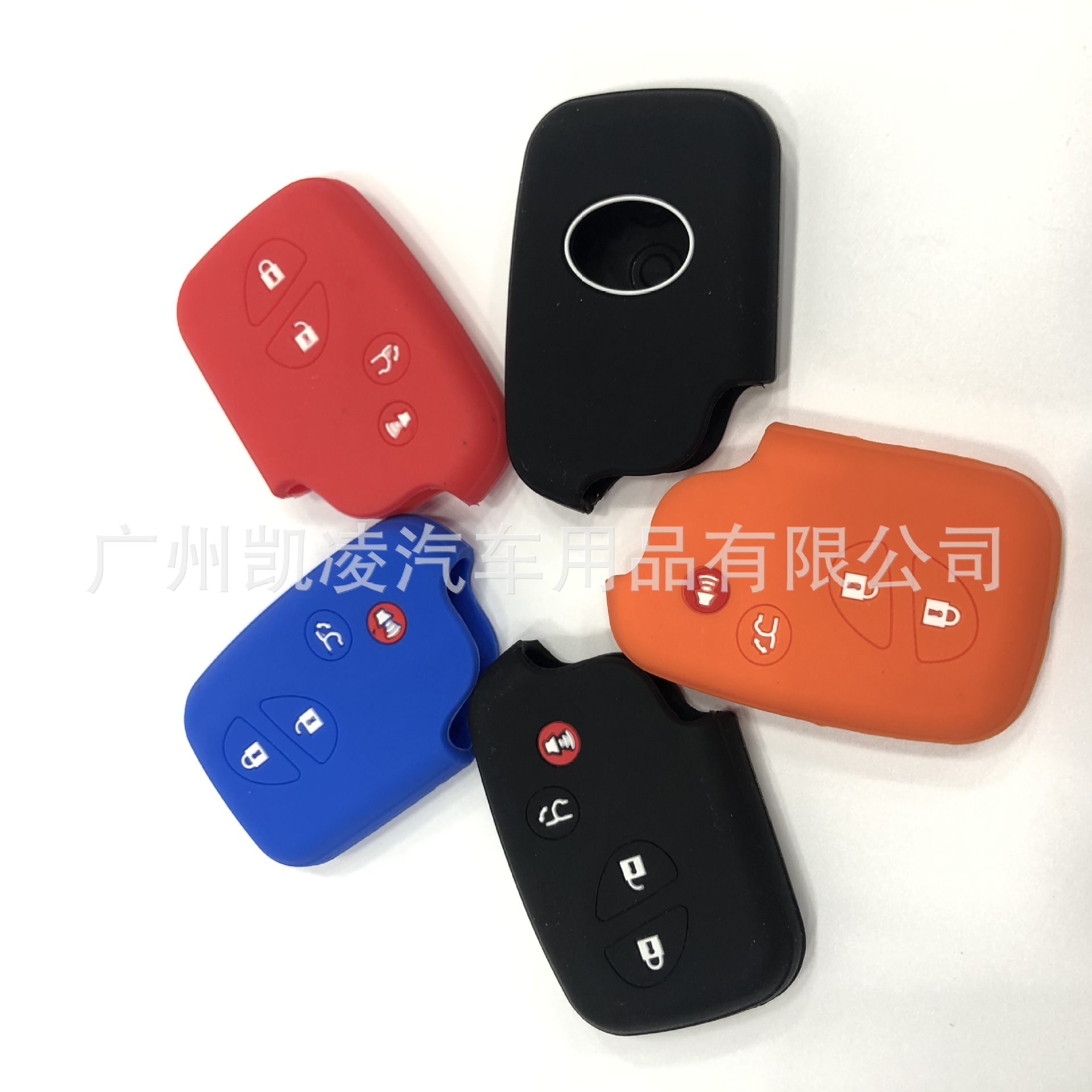 Набор силиконовых ключей для Lexus, умные 4 ключа ES240ES350RX270