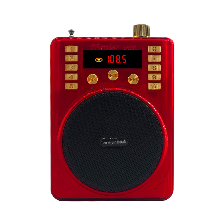 Temei Yin 305ABT Bee Loudspeaker Multifunctional Teacher Loudspeaker Shouting Tour Guide Card Singing