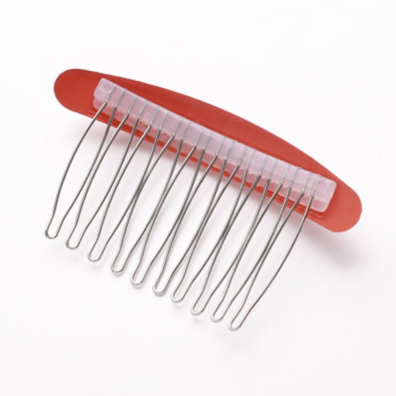 7-Tooth 10-Tooth Korean Style Hair Accessories Stainless Steel Hair Comb Insert Comb 7-Tooth Hair Comb Bangs Comb Wholesale Bridal Han Dynasty Headwear