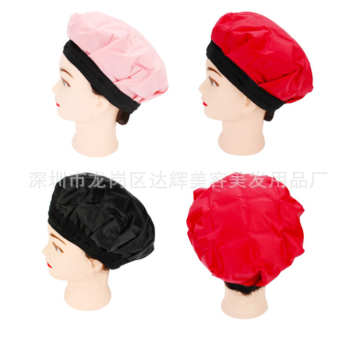 Korea does not need to plug in the use of cold and hot cap microwave heating cap ice cap hair care baked oil cap heating