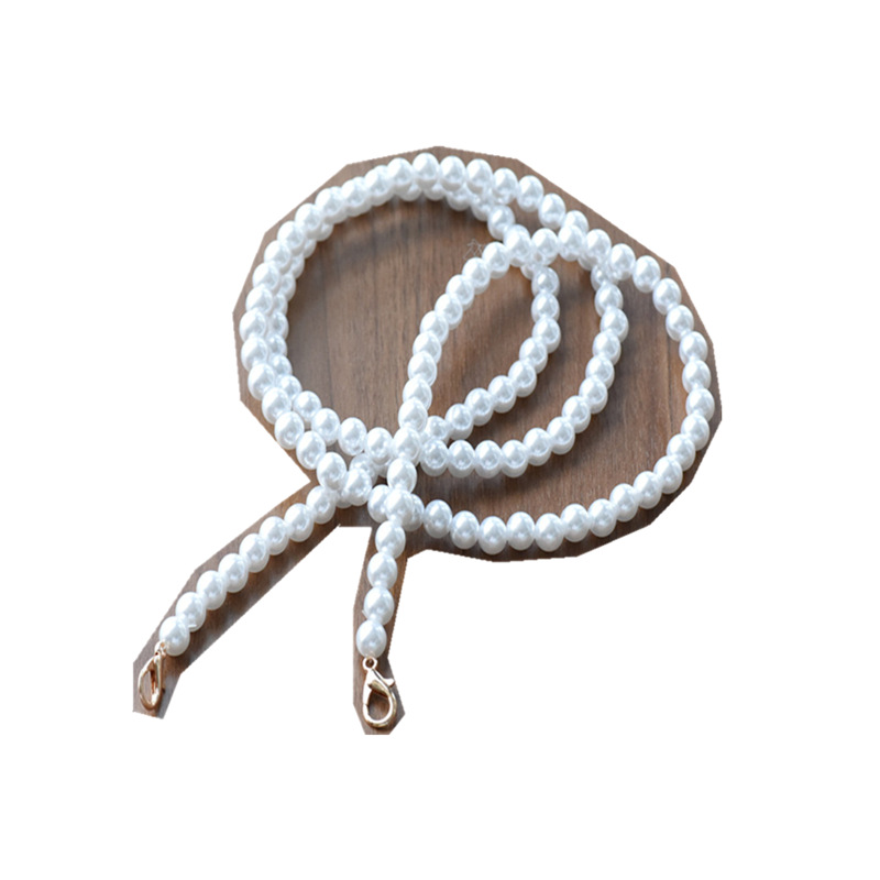 Hand-woven personalized bag chain pearl bag accessories all-match portable shoulder crossbody bag Pearl Chain