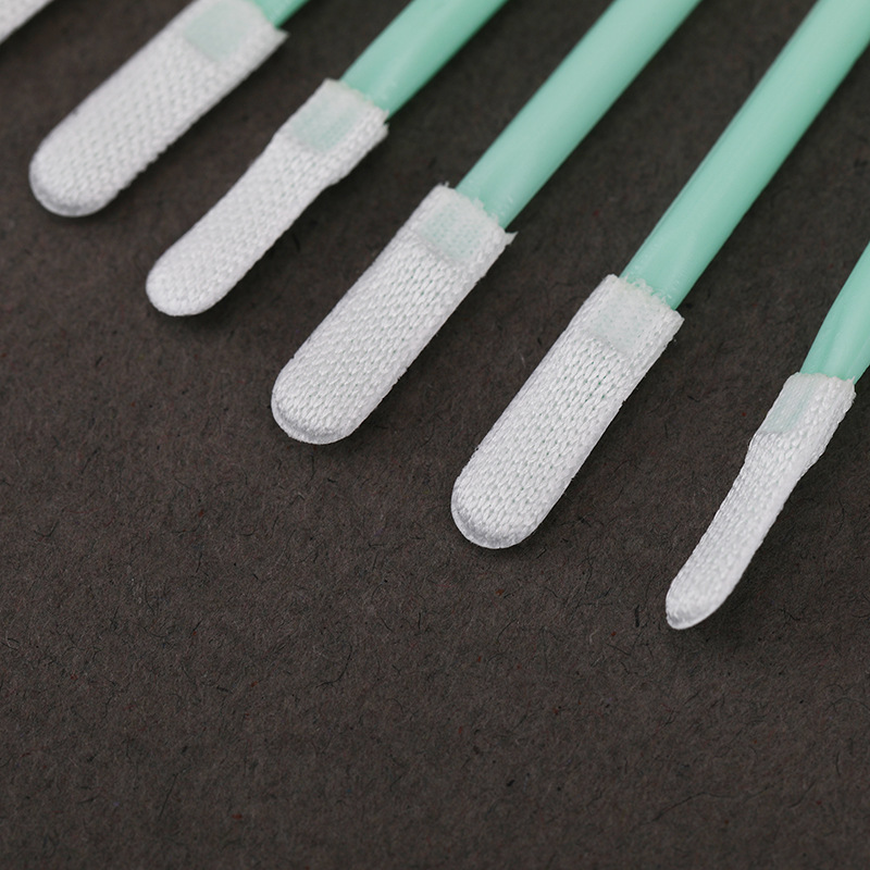 Cotton swab 826A dust-free cloth swab LCD flat head dust-free wiping stick dust-free purification fine cloth head cotton swab