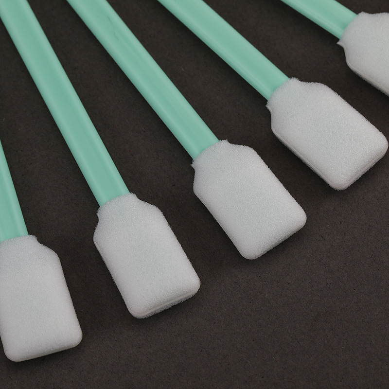 864C-K dust-free purification sponge cotton swab single-sided double-layer wiping stick inkjet printer wiping ink head cleaning