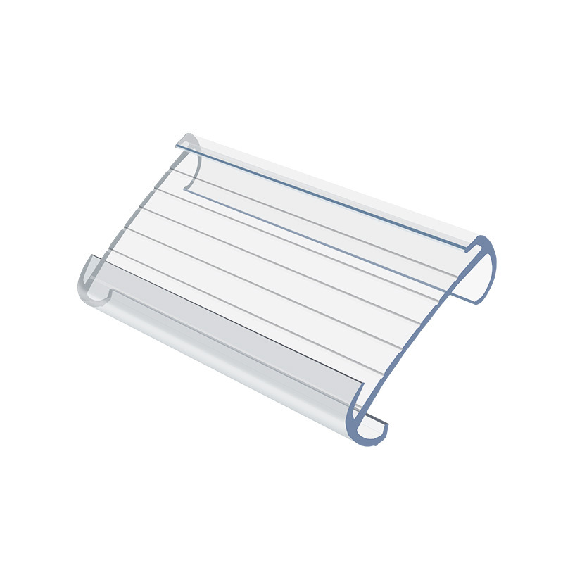 Storage Rack Label Plate Shelf Label Plate Supermarket Plastic Price Plate Price Plate Hanging Round Iron Label Plate