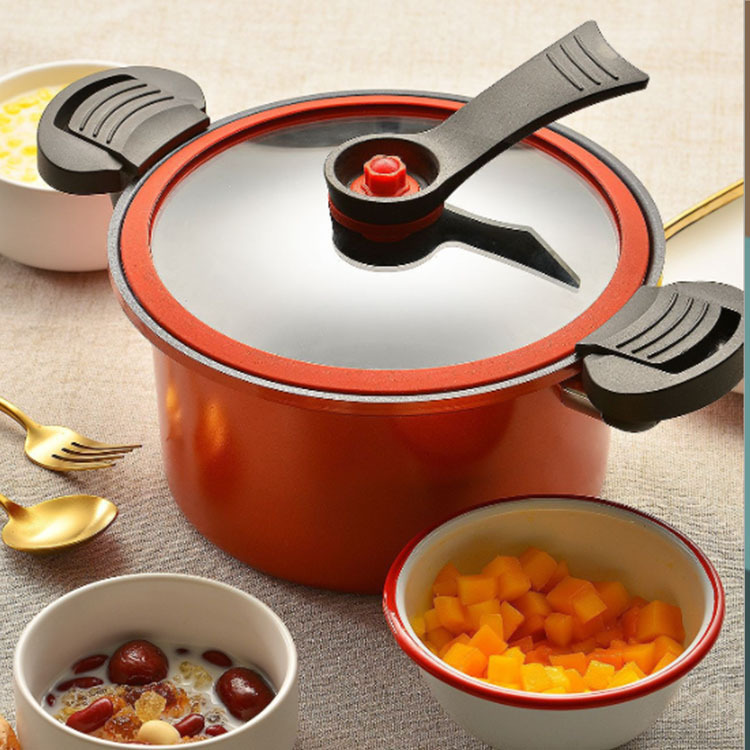 New product city wife micro-pressure stew one pot pressure pot soup pot stew pot gift LOGO factory direct sales