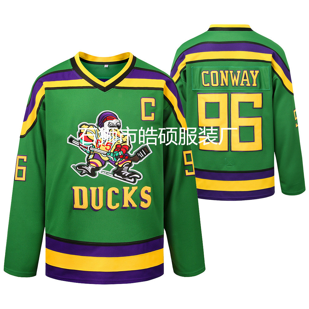 Tide Ice Hockey Clothing Competition Retro Jersey Duck 96#99#66#44#33#21