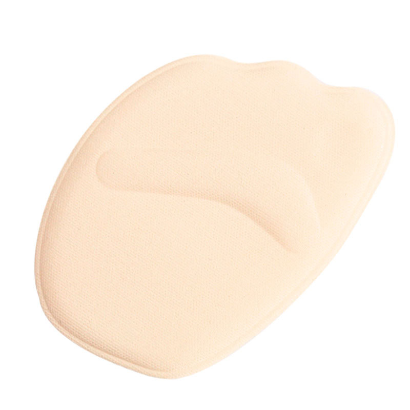 Manufacturer Wholesale Sponge Half Size Pad Breathable Anti-Pain Anti-Slip Forefoot Pad Women's High Heels Forefoot Pad Half Size Pad