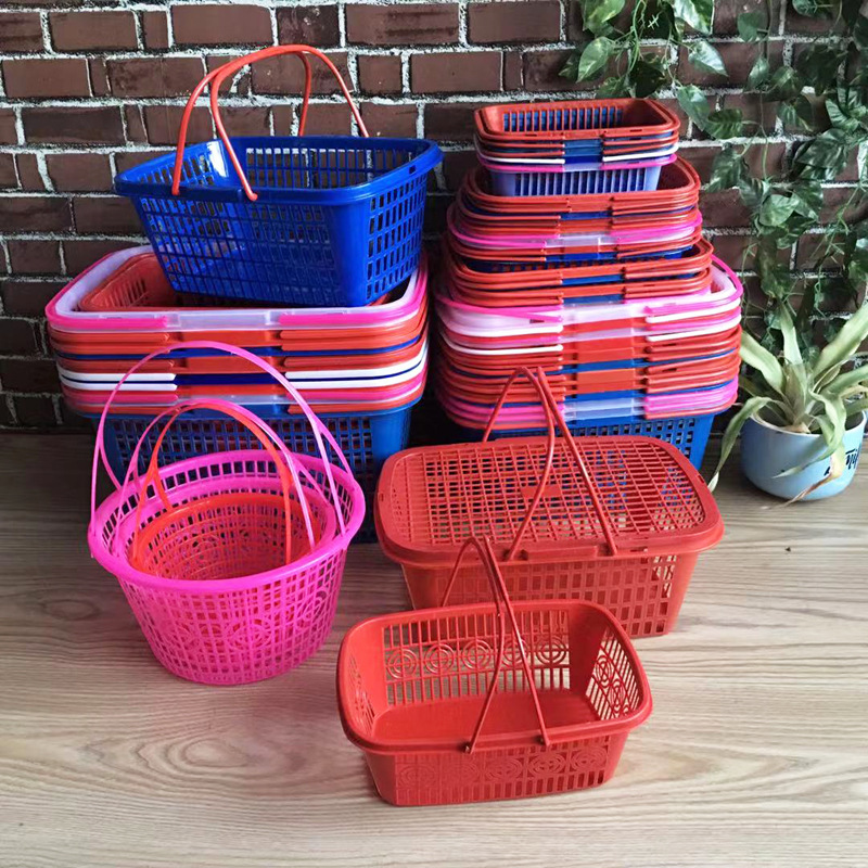 пластиковая ручная фруктовая корзина 0.50 кг-6.00 кг корзина для клубники для сбора фруктов синяя длинная лонган фиговая вишневая корзина для сахарного апельсина