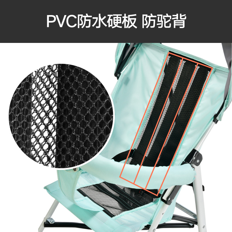 Wholesale Baby Stroller Can Sit and Lie Down, Lightweight Folding Portable Baby Stroller Stroller for Toddlers, Dropshipping