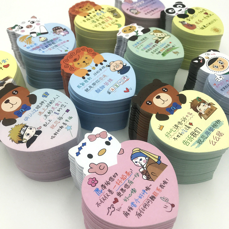 Advertising Post-it Notes Creative Cartoon Alien Post-it Notes Custom logo Star Notes