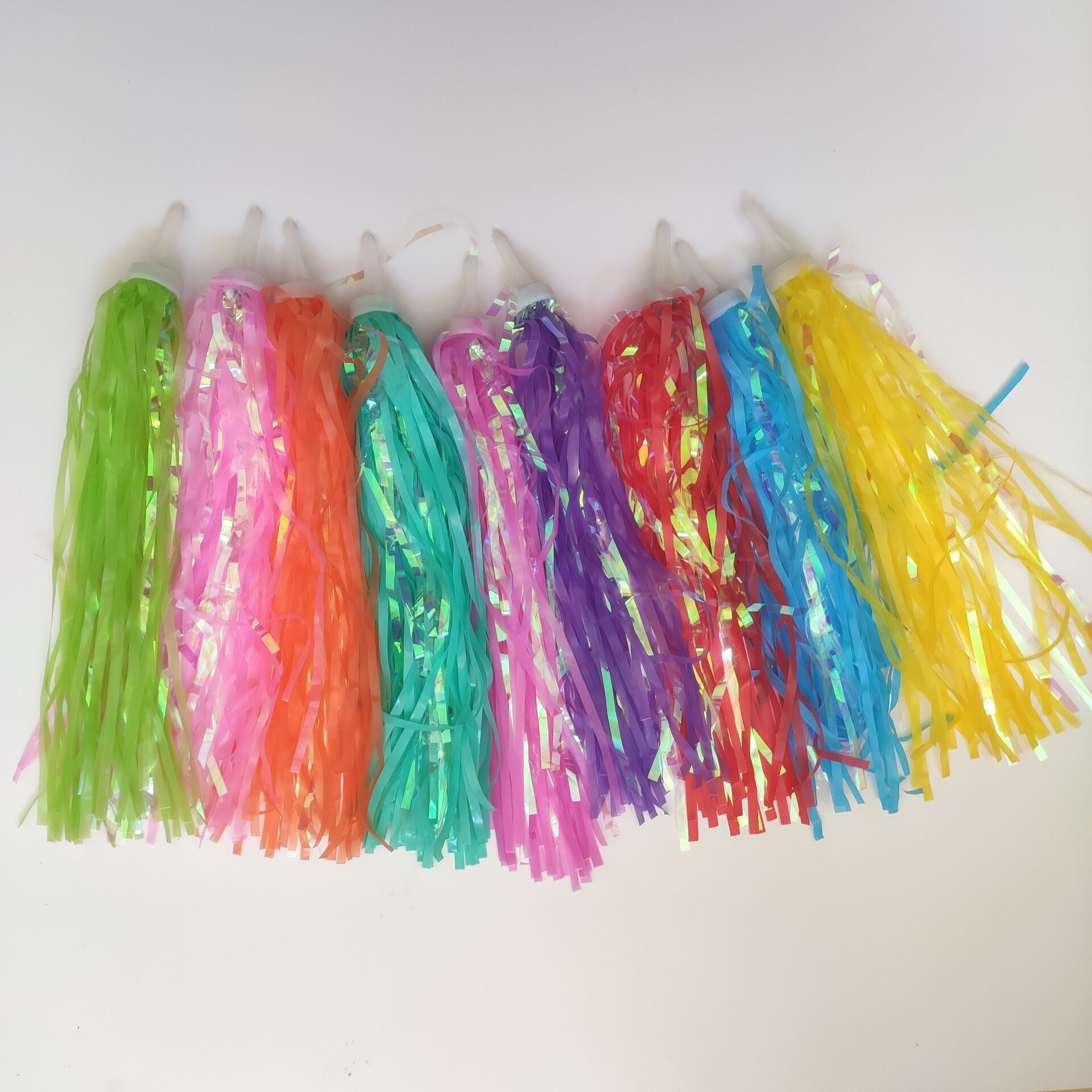 Children's Bicycle Pe Laser Ribbon, Stroller Ribbon, Princess Handlebar Spike Ribbon