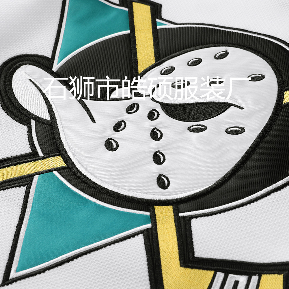 Ice hockey jersey film version ice hockey suit No. 96 No. 99 white duck white