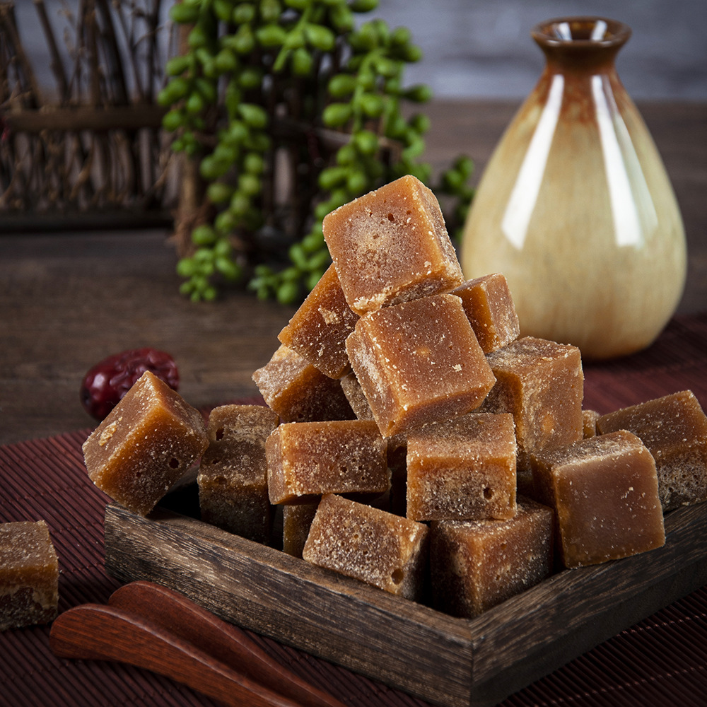 Stuffed Yanyu Yunnan Ancient Brown Sugar Factory Direct Sales Old Brown Sugar Native Brown Sugar Brown Sugar Cubes Sugar Cane Brown Sugar