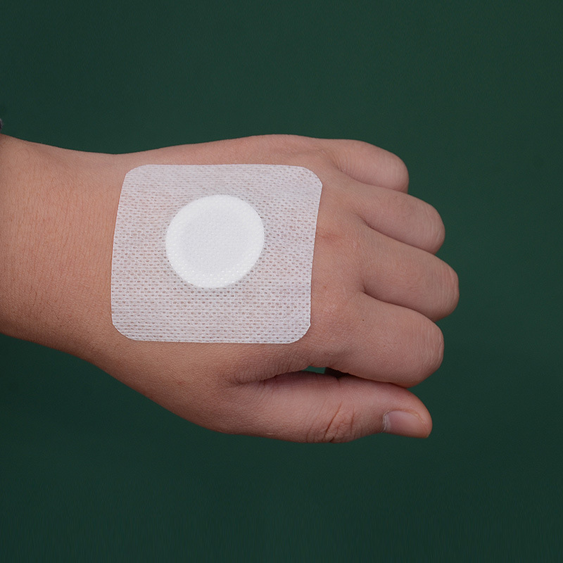 Non-woven fabric 7*7 three-volt patch acupoint patch blank patch plaster empty patch belly button patch empty patch plaster breathable adhesive tape