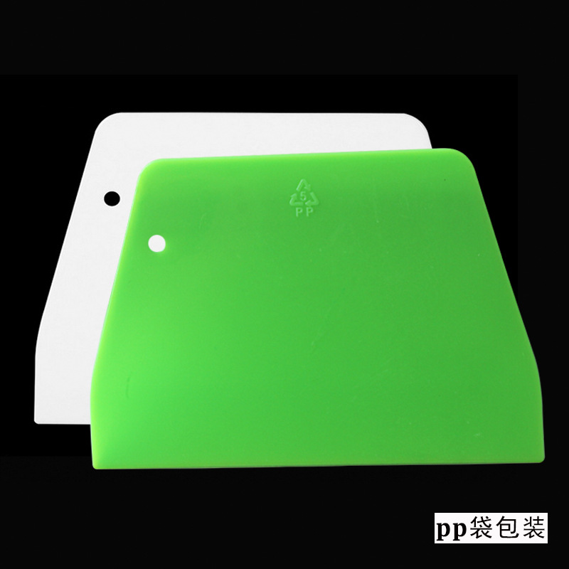 Кулинарные инструменты пластиковый скребок трапециевидный маленький для крема теста резак для выпечки