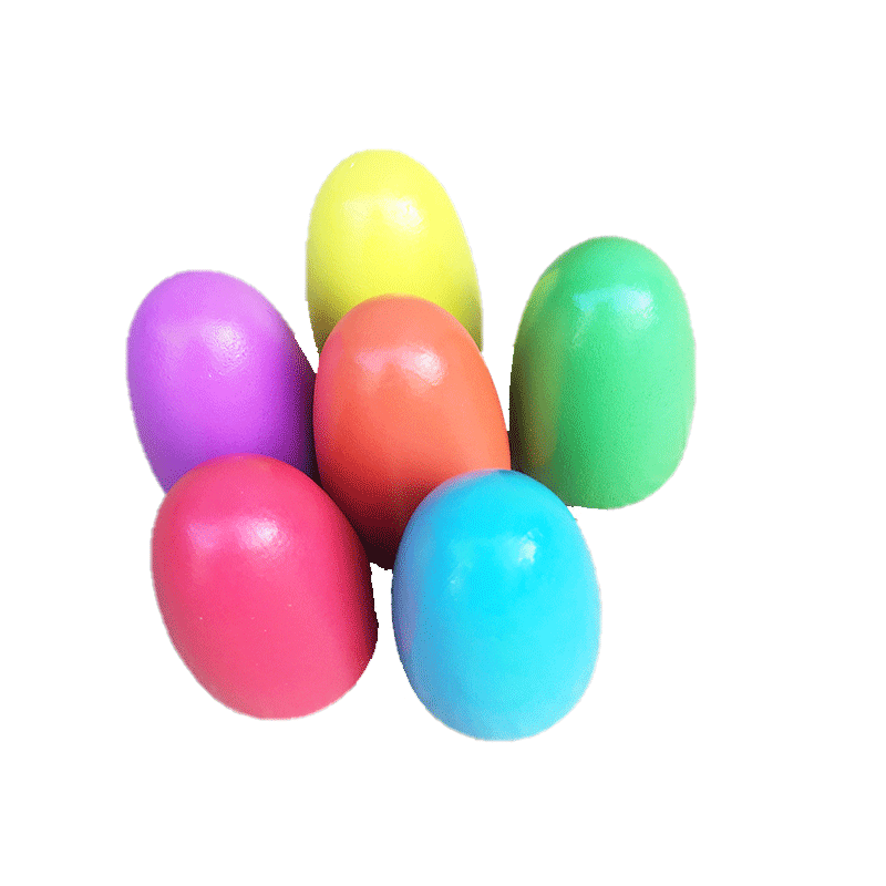 Cross-Border Children's Balance Wooden Spoon Support Ball Early Education Parent-Child Outdoor Interactive Sensory Training Game Support Egg Toy Customization