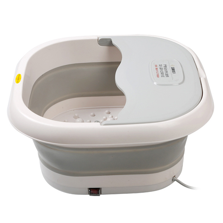 Factory Direct Sales Electric Foot Bath Fully Automatic Constant Temperature Heating Massage Foot Bath Foldable Foot Bath