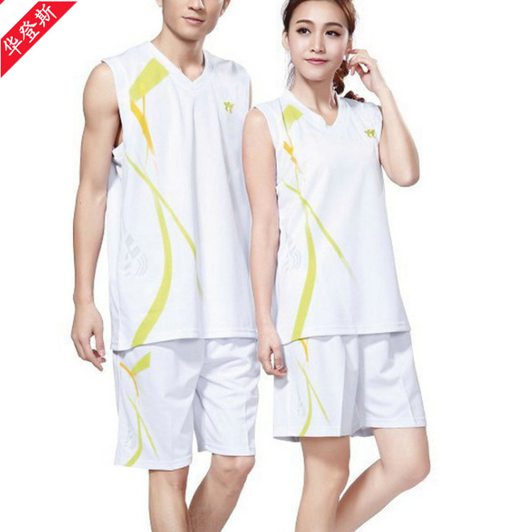 Leisure Sports Suit Couple Sports Suit Basketball Badminton Jersey Team Sportswear Sample to Custom