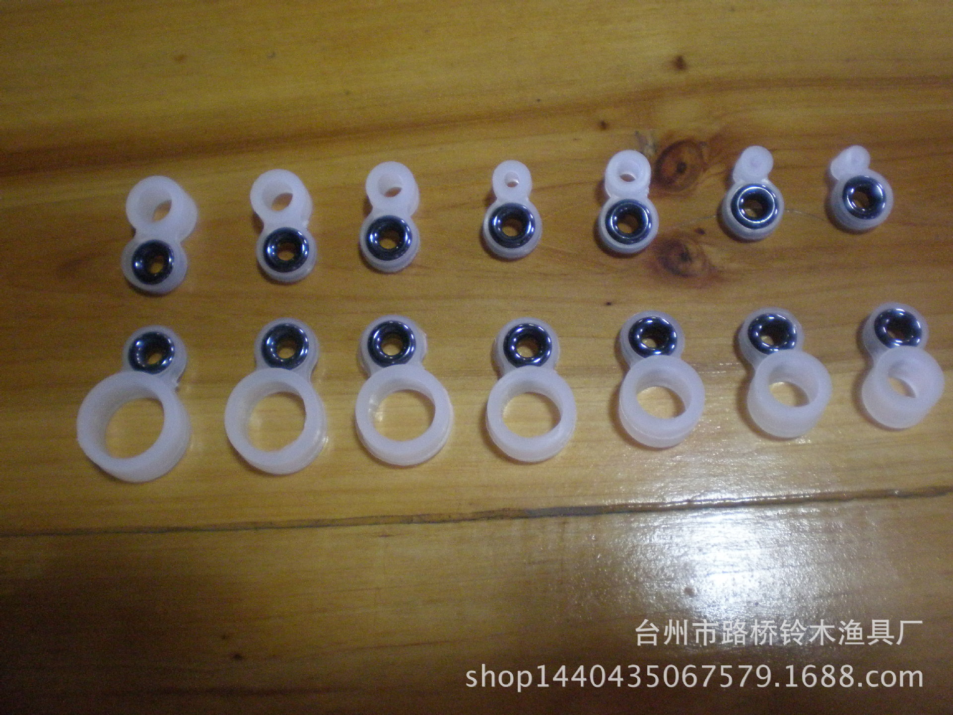 Fishing gear wholesale wire ring ceramic porcelain eye silicone guide ring wire ring line ring Luya fishing rod accessories