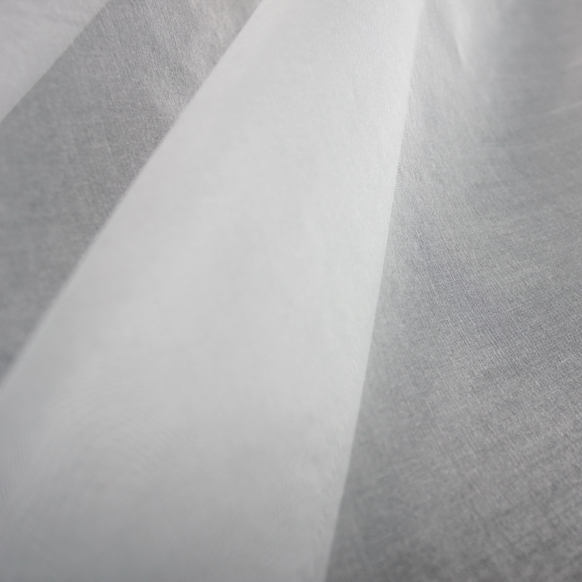 100% silk fabric 12MM organza organza satin 140CM White 12m