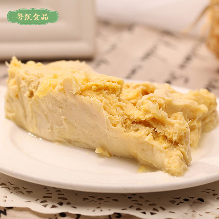 Malaysian Sultan D24 Fruit Puree Frozen Durian Pulp Pizza Durian Layer Cake Commercial Durian Meat