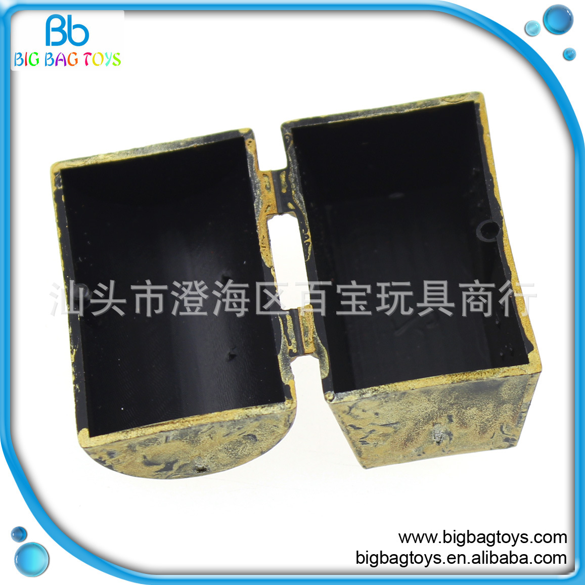 Halloween party promotion gift new exotic toy pirate small treasure box toy accessories