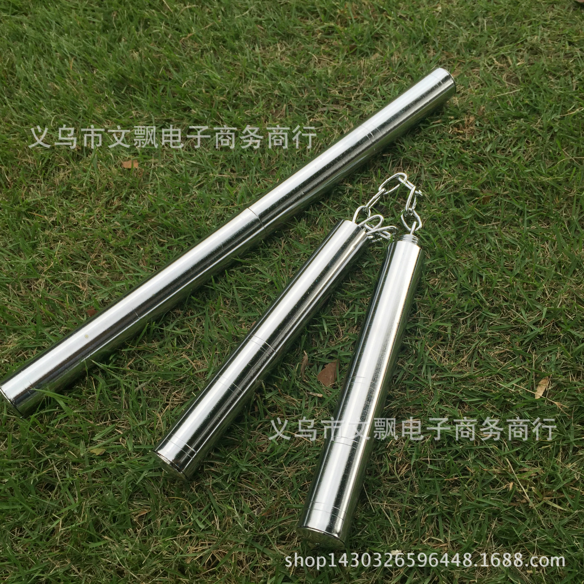 Long and short nunchaku with thread can be connected to the short stick nunchaku actual combat training martial arts supplies